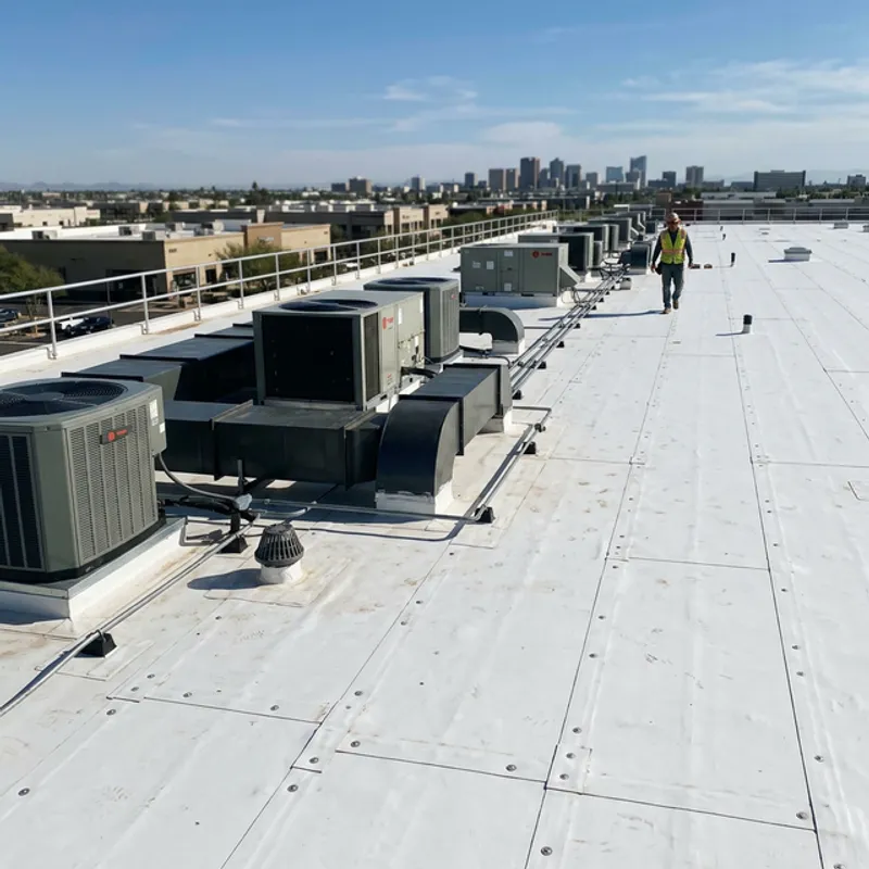 Commercial roofing installation and repair