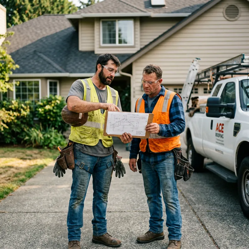 Our professional roofing team in Saratoga Springs