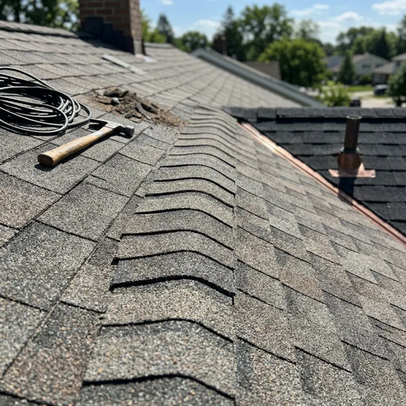 Shingle replacement service